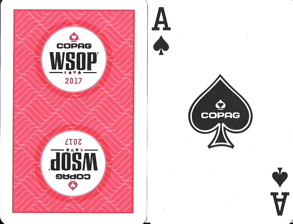 Thumbnail: Cutters (WSOP in play used bridge size deck 100% plastic)