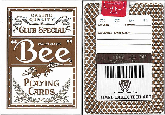 Bee Wynn Casino Brown | Slim Card | Magic