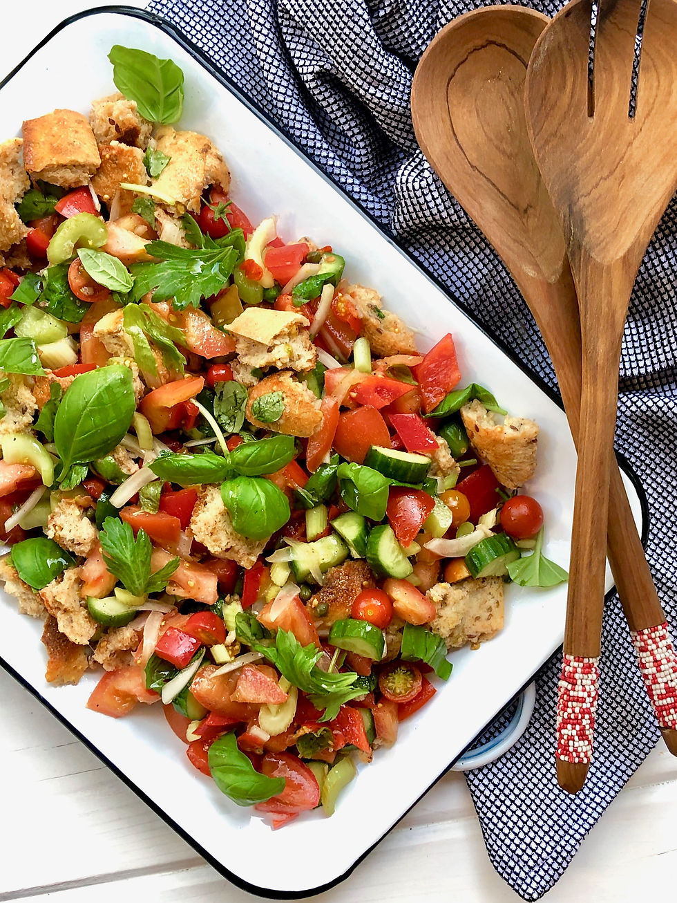 Italian Panzanella Salad, SavioVolpe Style