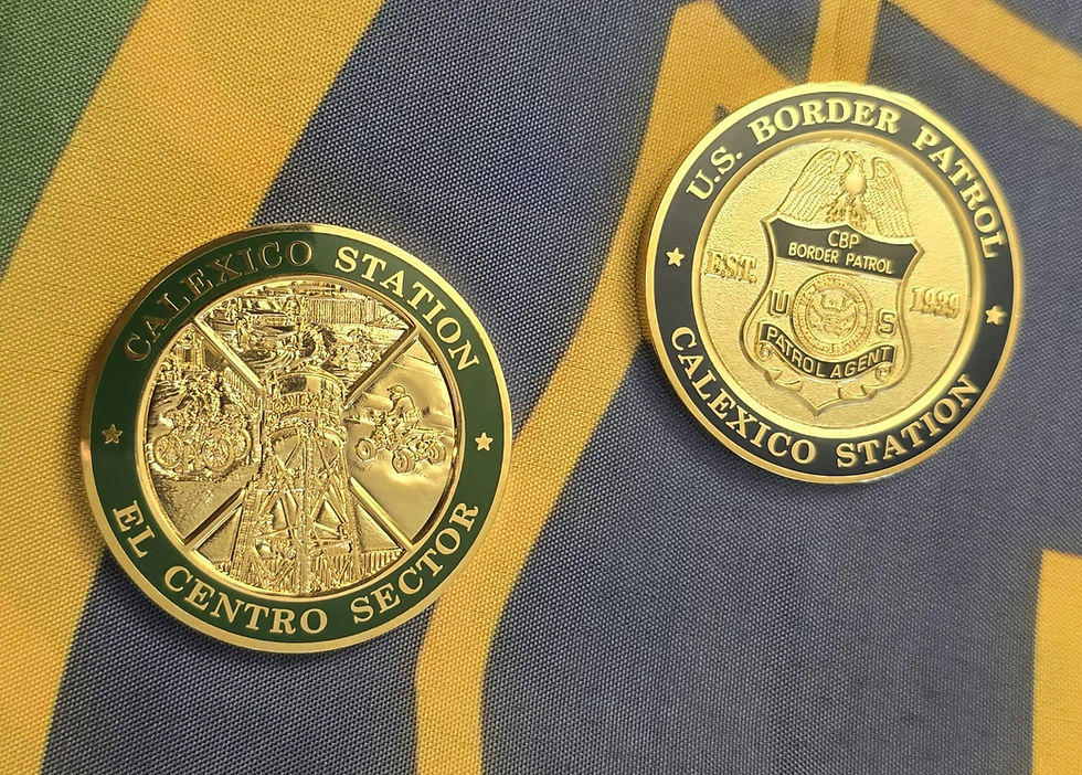 Thumbnail: USBP Calexico Station Coin