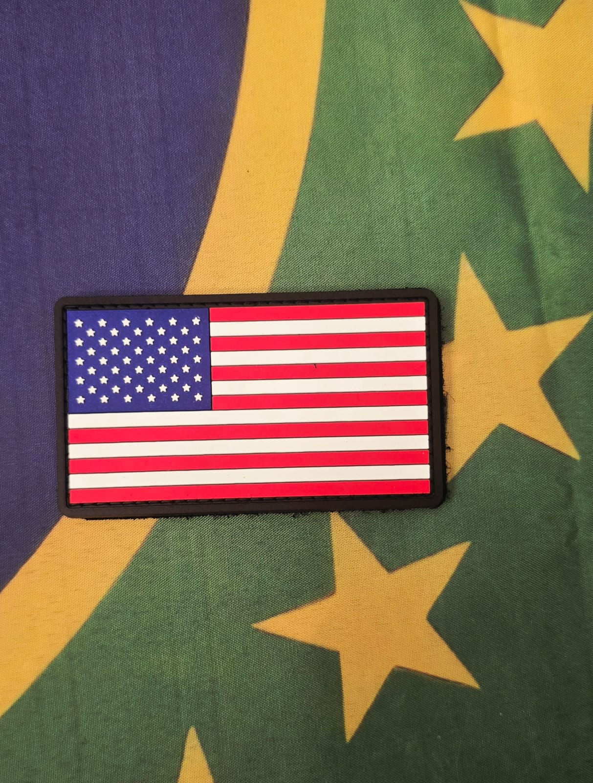 USA Flag PVC Velcro