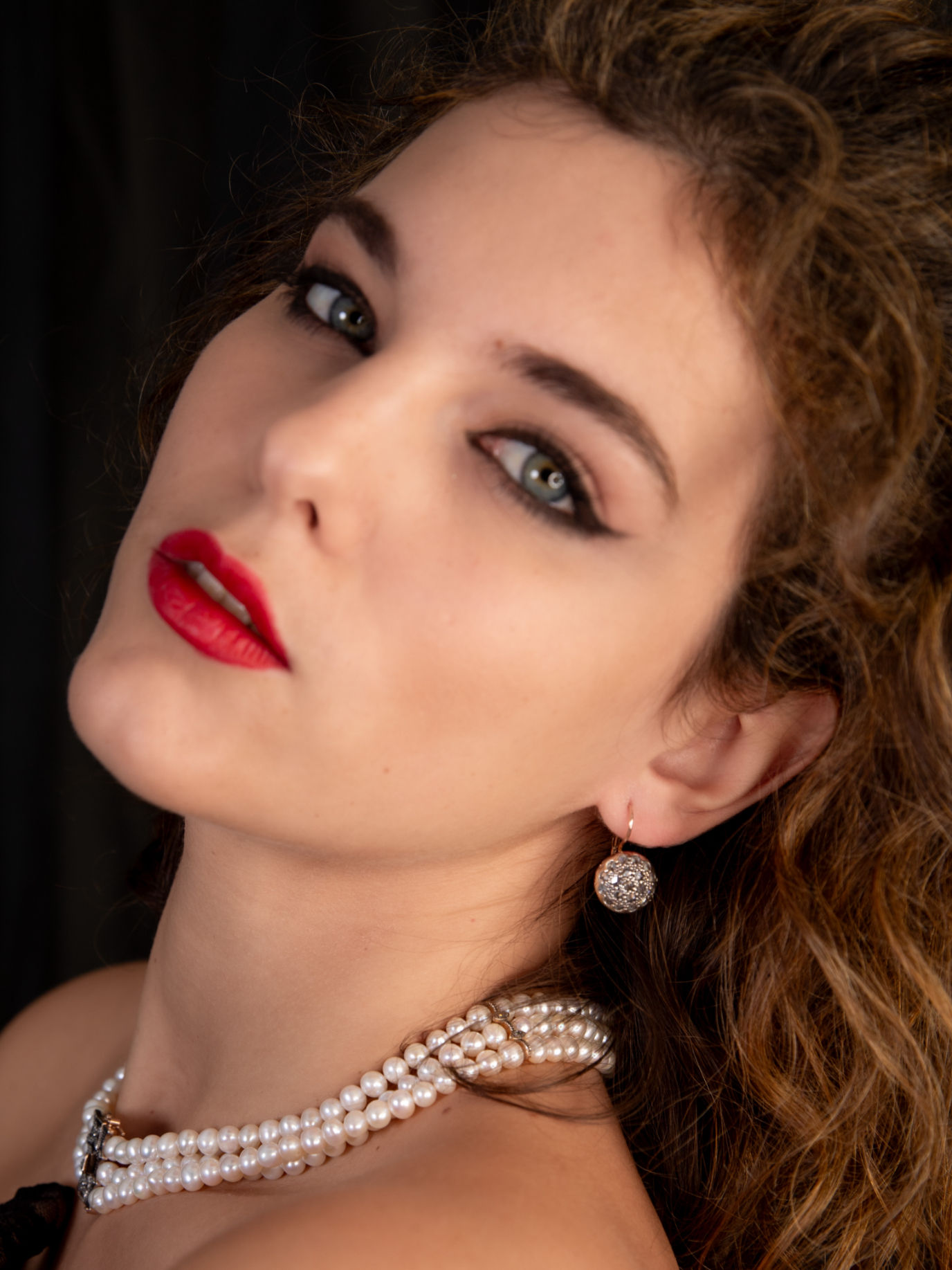 Orecchini Toppe Stile Deco