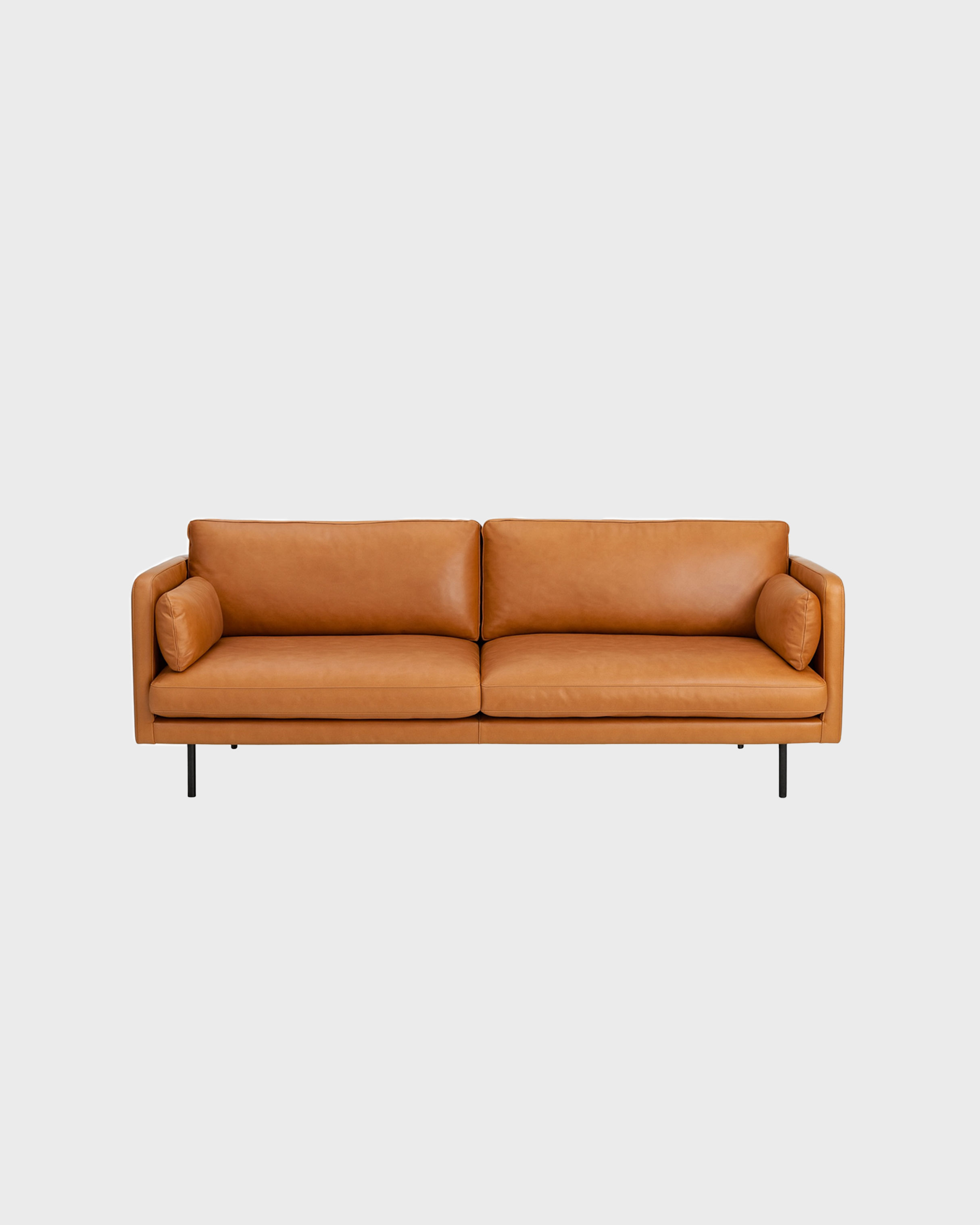 CARAMELLO Luxe Leatherette Sofa