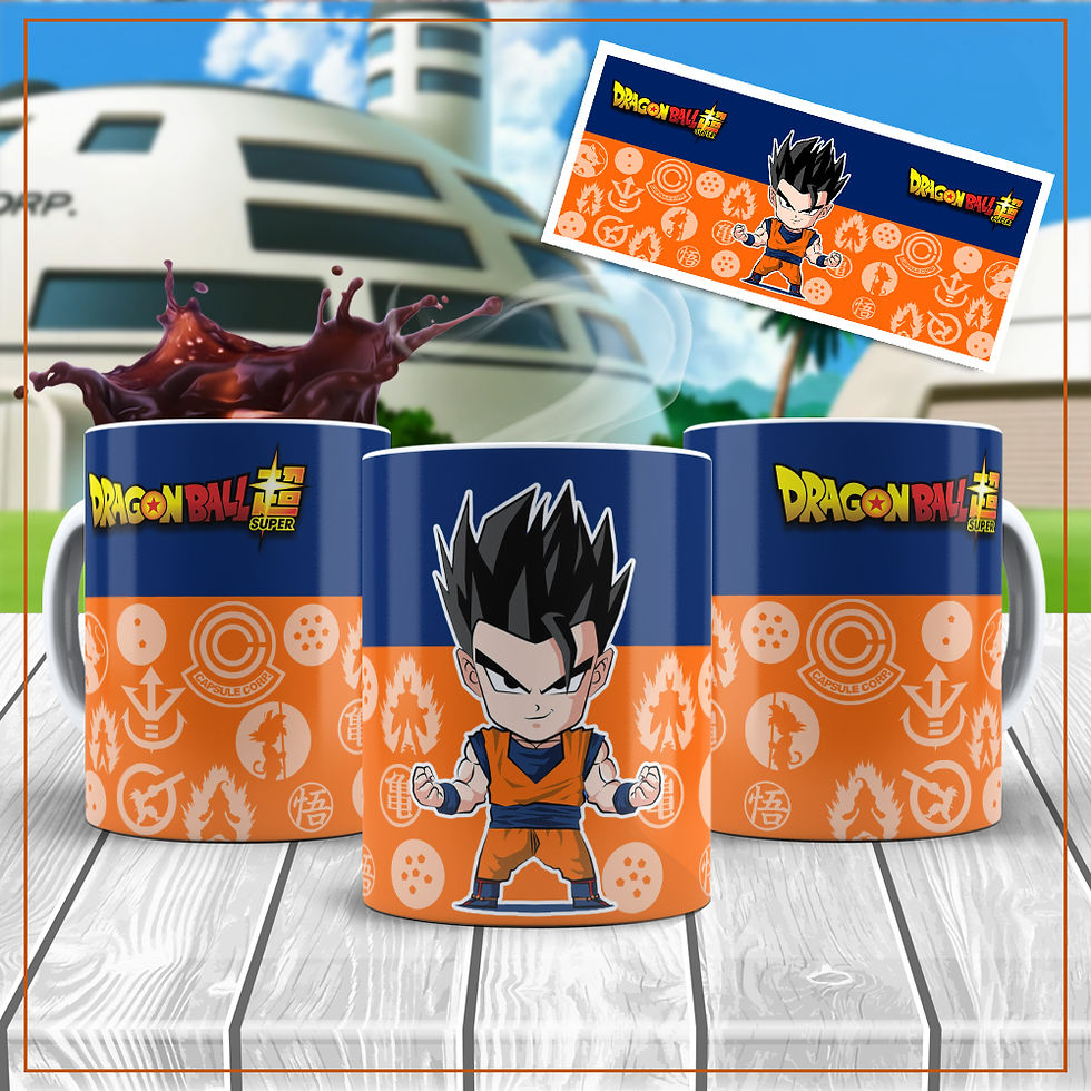1-DRAGON BALL - GOHAN MOCKUP