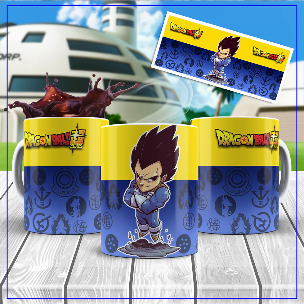 1-DRAGON BALL CB Vegeta MOCKUP