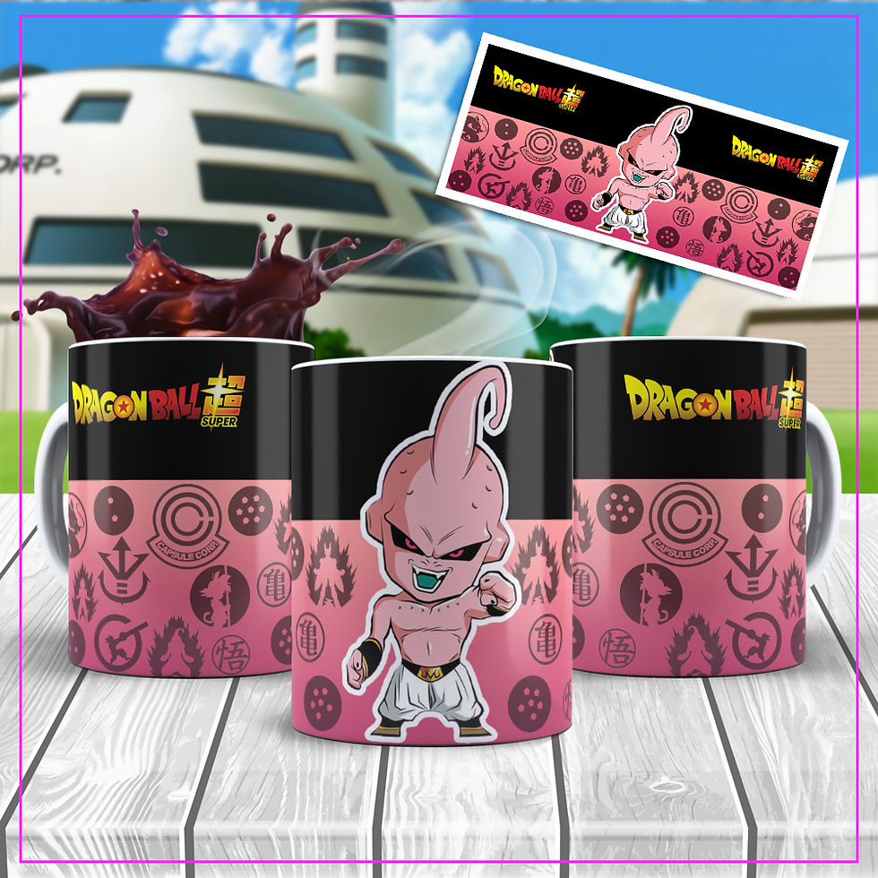 1-DRAGON BALL CB Majin Boo MOCKUP