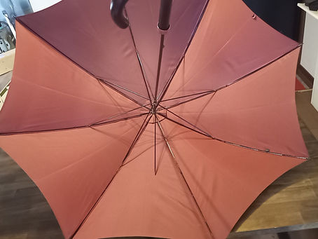 長傘ハトメ打ち直し