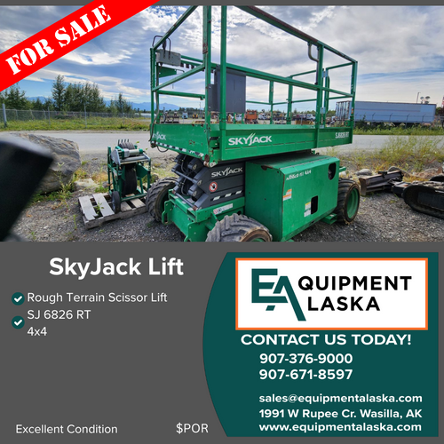 SkyJack SR 6826 RT | Equipment Alaska