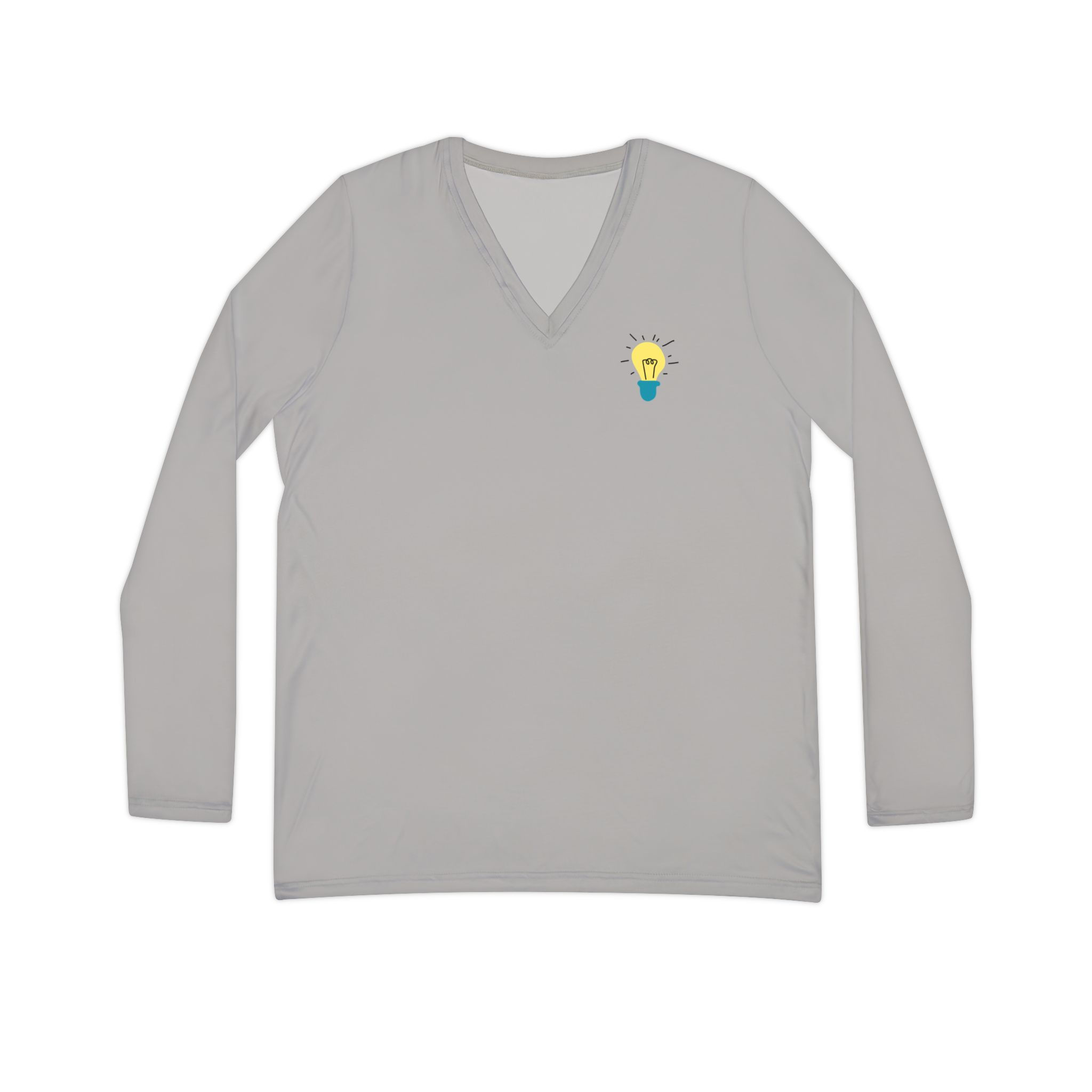 NOT COTTON - Women's Long Sleeve V-neck Shirt