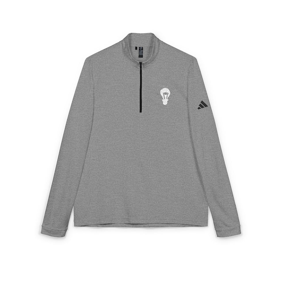Thumbnail: adidas® Quarter-Zip Pullover (Embroidery)