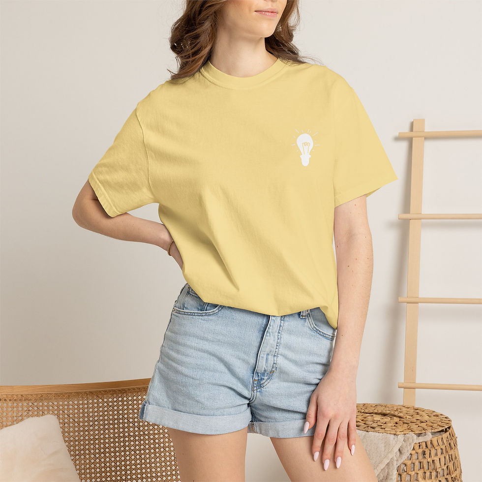 Thumbnail: Comfort Colors Tee - White Logo