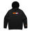 Thumbnail: black graffiti hoodie front view