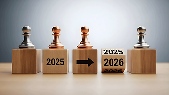 chess pieces representing strategy for new year