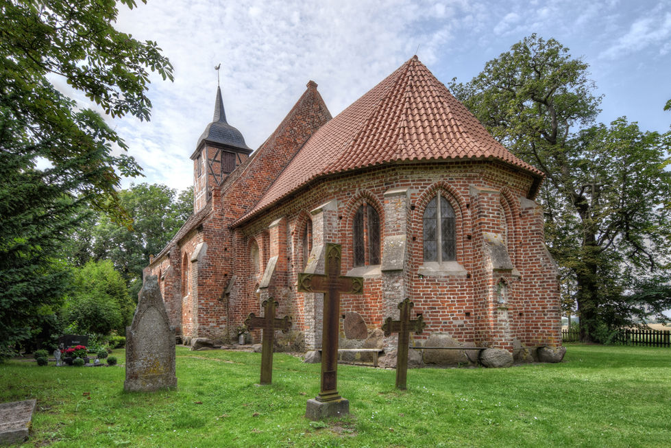 1312 erbaut - ältester Fachwerkkirchenbau in Norddeutschland
und im gesamten südöstlichen Ostseeraum.
