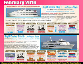 Ready to Enjoy a Fun Casino Cruise on The Big “M” Casino Ships?