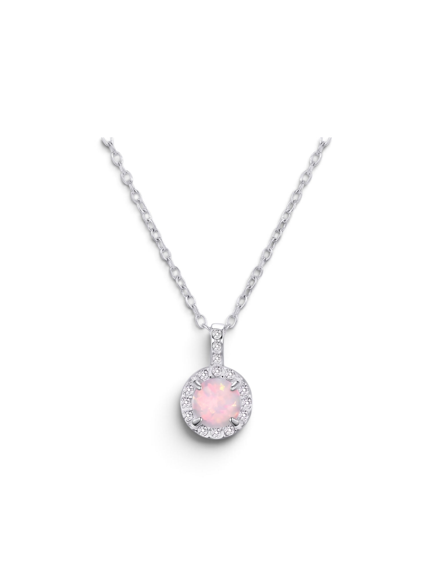 Elizabeth Crystal Opal Necklace