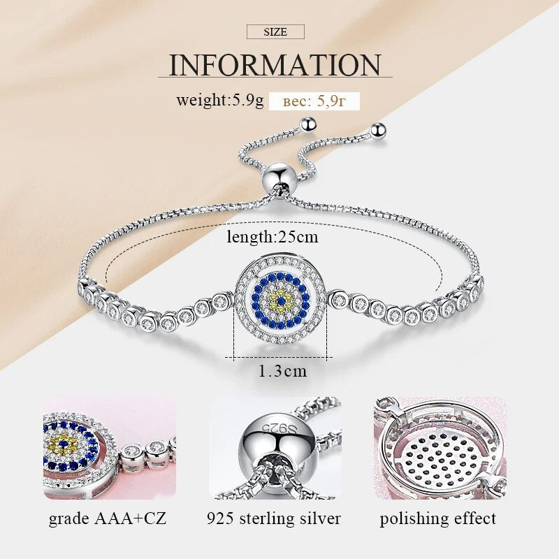 Thumbnail: KALETINE Pure 925 Silver Bracelet 