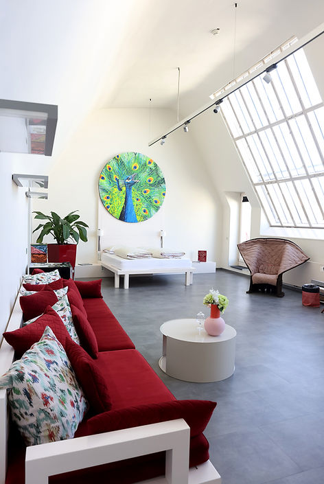 Gemälde im Hotel Rathaus Wein & Design.