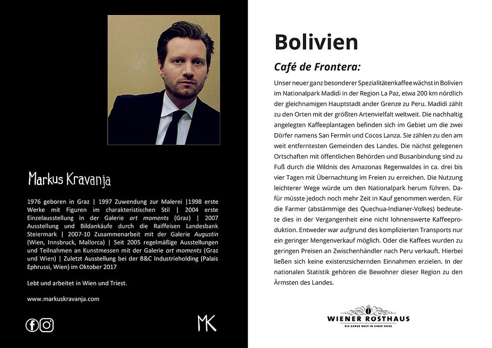 Biografie von Markus Kravanja.