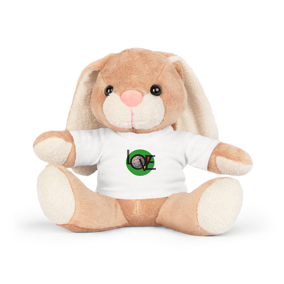 Thumbnail: Adorable Love brand Bear, Rabbit, Elephant and Sheep. Cute Plush Toy.