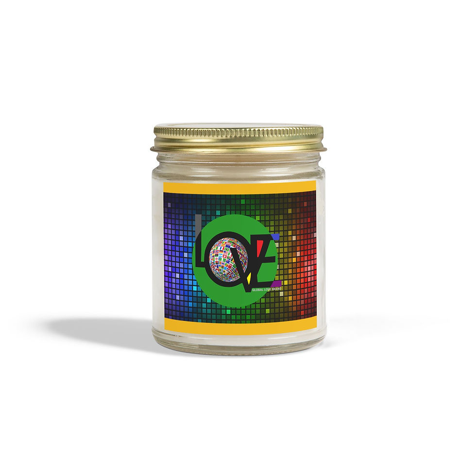 Thumbnail:  Colorful Love Scented Candle-Aromatherapy Gift, Relaxation. (BlackBerry)