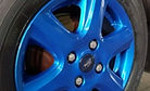 paint your wheels custom sprint blue