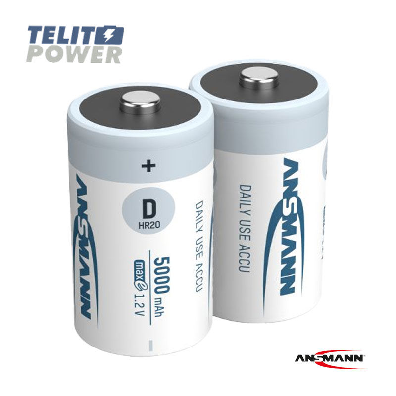 Thumbnail: Ansmann punjiva baterija D 1.2V 5000mAh