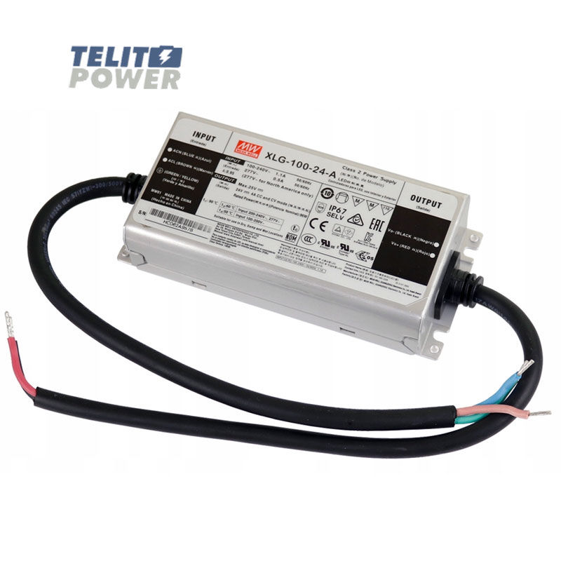 XLG-100-24-A MEANWELL LED driver