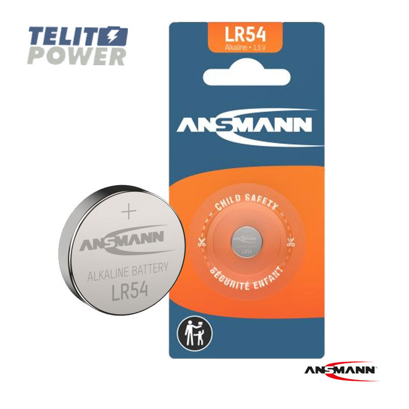 Ansmann LR54 alkalna dugmetna baterija