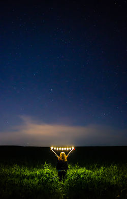 Hanging up some stars