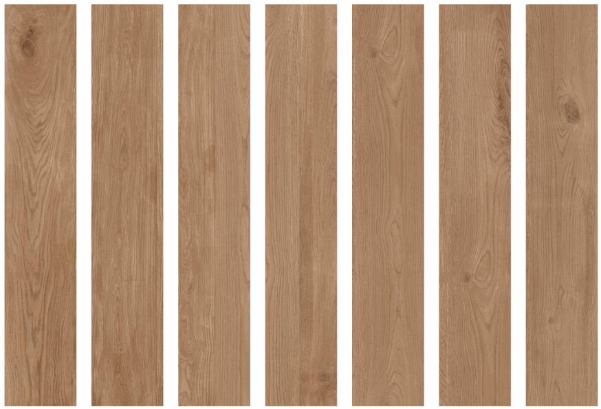 200x1200 mm wood-look plank tile design SS07 African Wood Pine, Stone & Styles