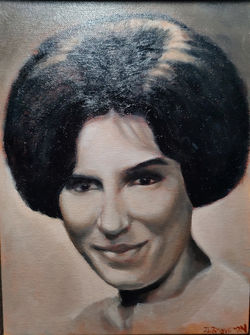 Mom's senior portrait 1963