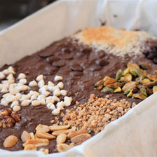 בראוניז שקדים ללא גלוטן חגיגיים