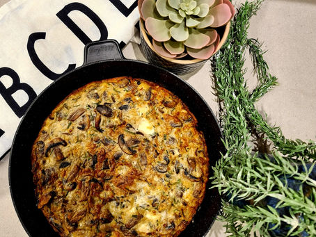 פריטטה פטריות