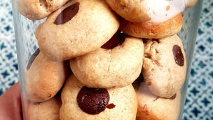 עוגיות טחינה- שקדים