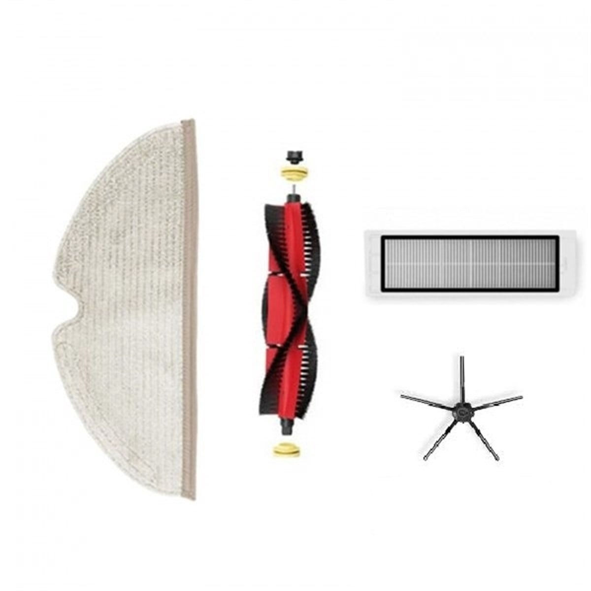 Roborock S5 MAX 4'lü Robot Süpürge Uyumlu Yedek Parça Seti