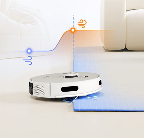 Küçük resim: EZVIZ  RE5S Plus Robot Süpürge ve Paspas