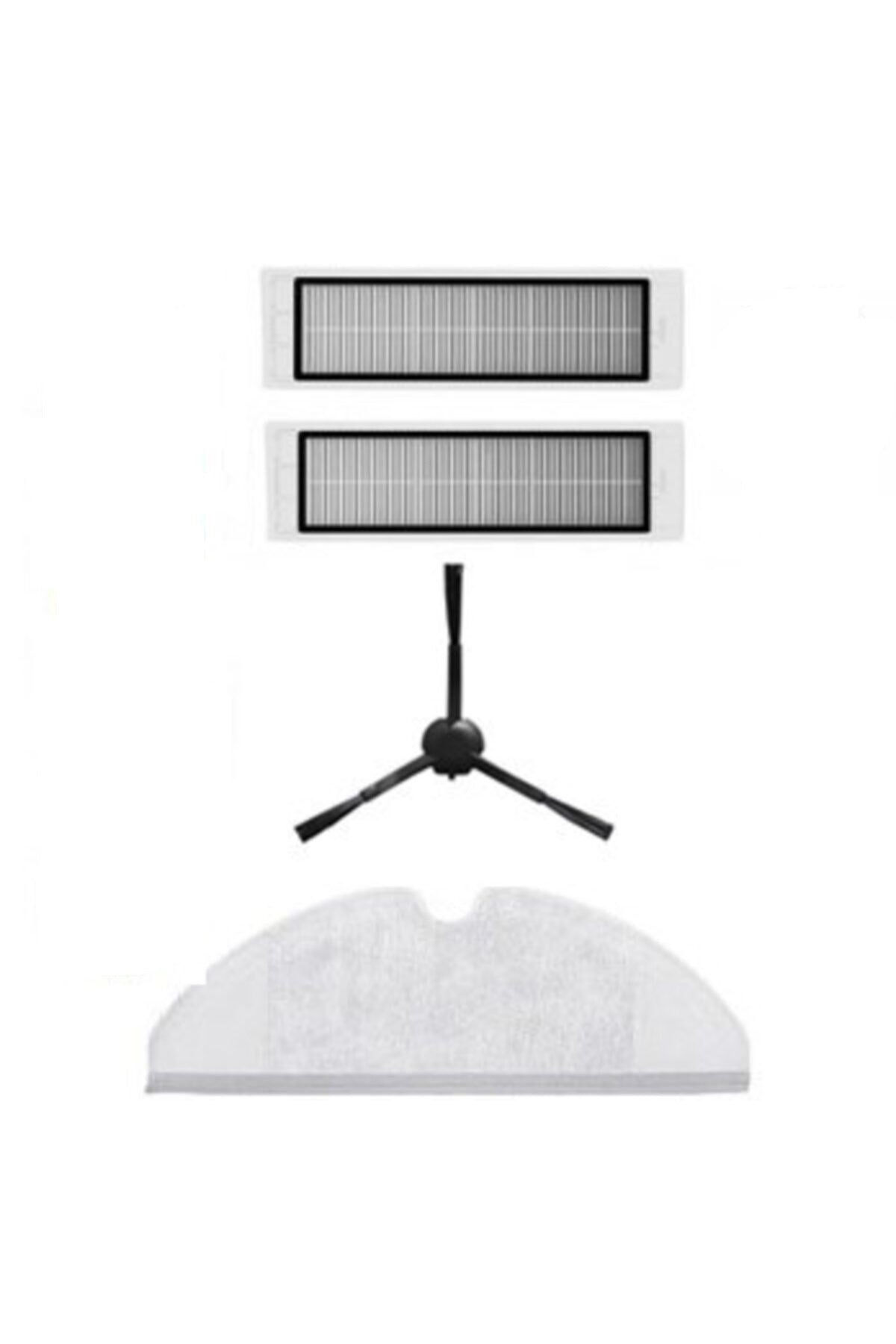 Xiaomi Vacuum Mop 2 Pro+ 3D (STYTJ02ZHM) Robot Süpürge Uyumlu 4'lü Yedek Parça S