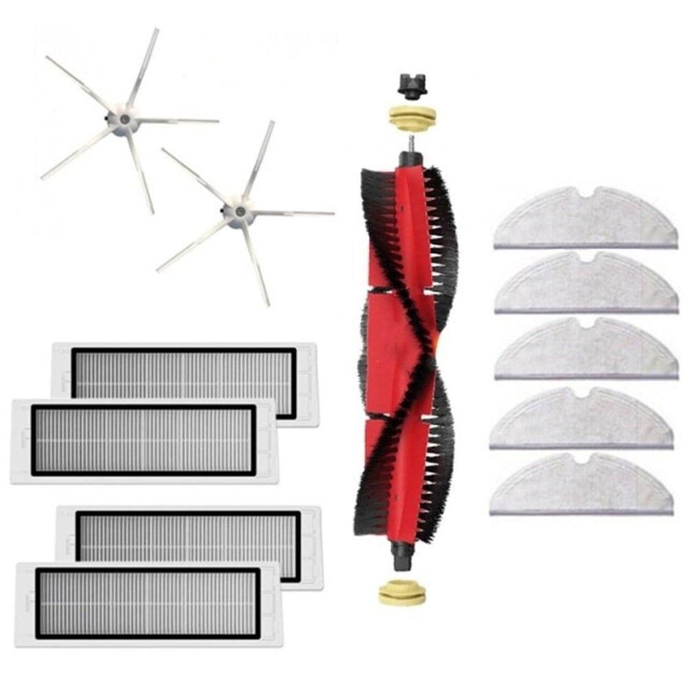 Roborock S5 MAX Robot Süpürge Uyumlu 12'li Yedek Parça Seti