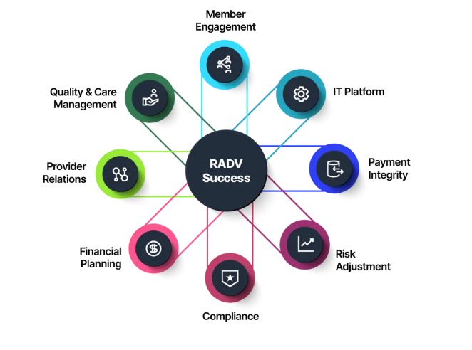 Elements of RADV success, as discussed throughout the article