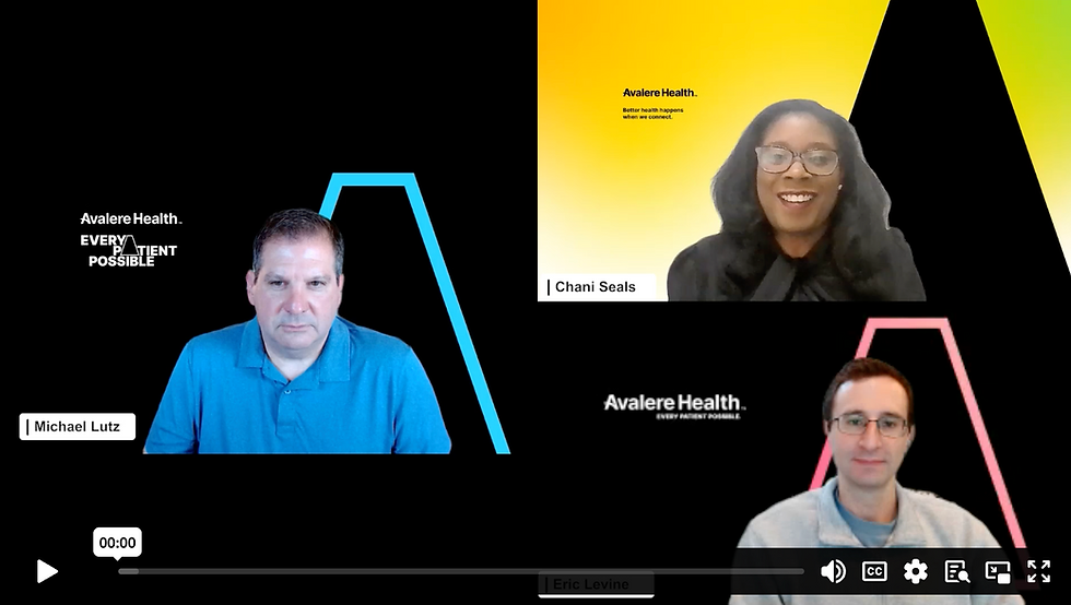 Avalere Health webinar screenshot