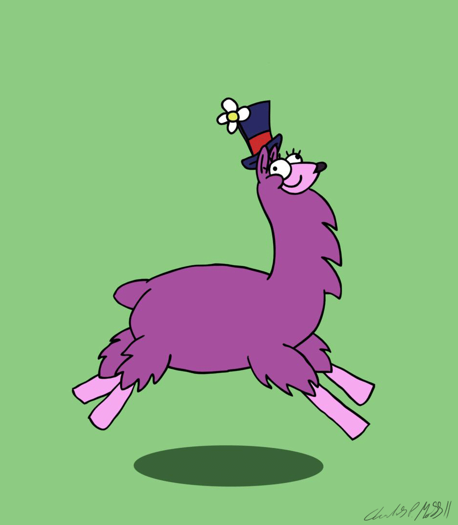 bouncy llama