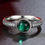 Thumbnail: Green Emerald Ring