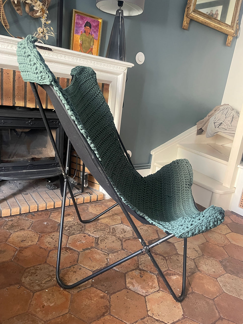 Thumbnail: Fauteuil butterfly outdoor et indoor