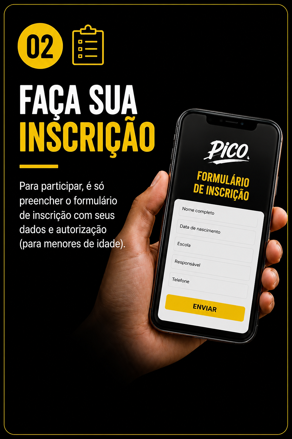FAÇA SUA INSCRIÇÃO