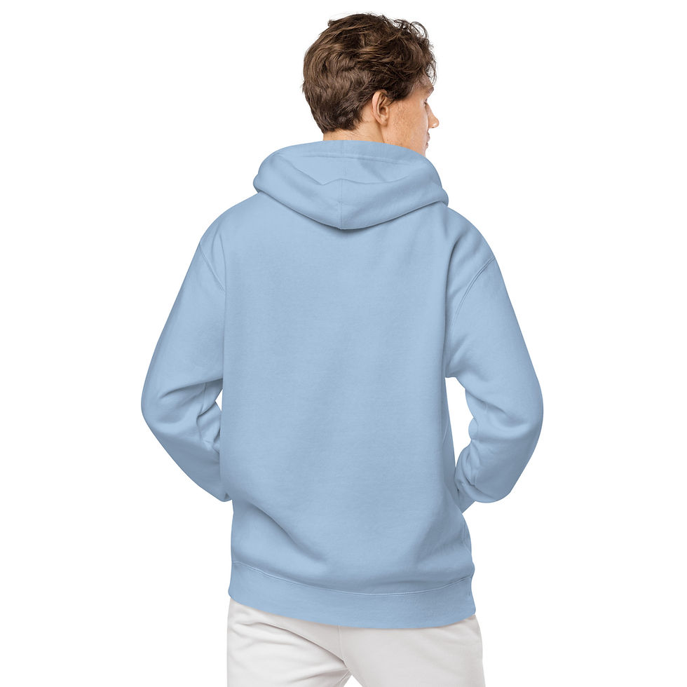 Thumbnail: DAR Stars Unisex pigment-dyed hoodie
