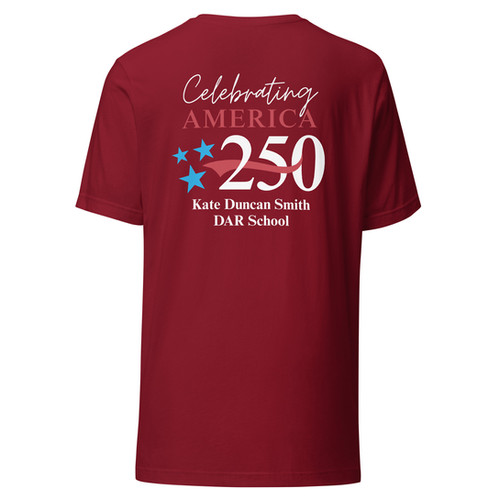 KDS Celebrates America 250 Unisex t-shirt | KDS DAR School