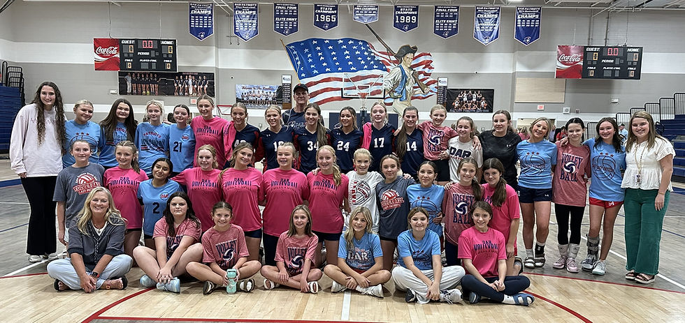 Congratulations Lady Patriots Volleyball Teams!