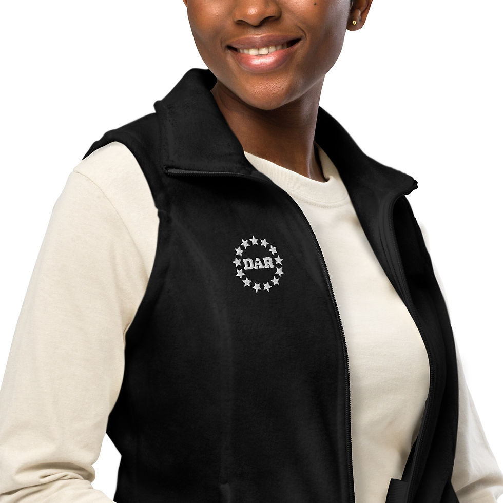 Thumbnail: DAR Stars Women’s Columbia fleece vest w/ embroidered logo
