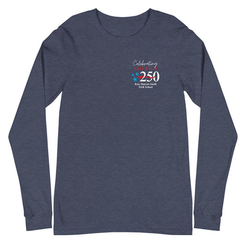 KDS Celebrates America 250 Unisex Long Sleeve Tee | KDS DAR School